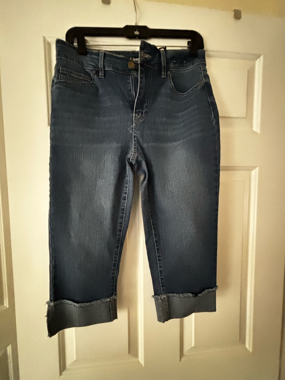 d. jeans Dark Blue Cropped Ankle Jeans - Picture 5 of 8